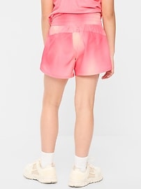 Image number 2 showing, High-Waisted Dolphin-Hem Run Shorts for Girls