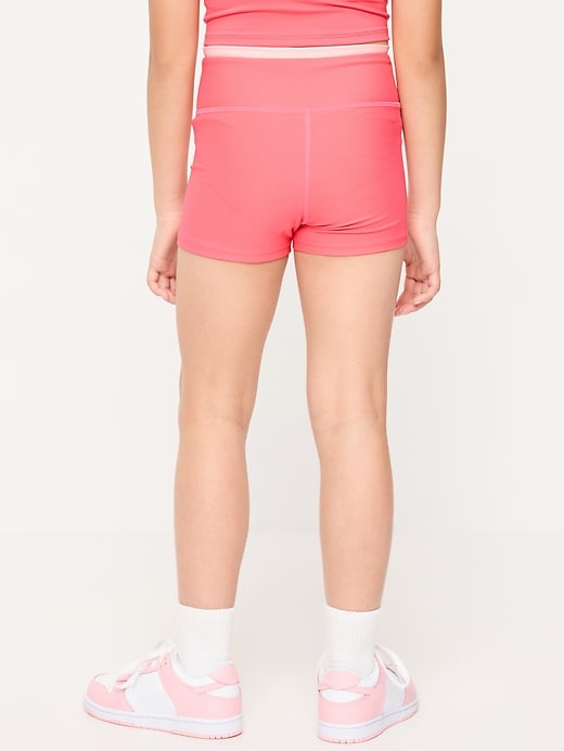 Image number 2 showing, PowerSoft High-Waisted Shorts for Girls