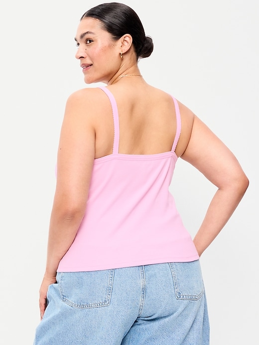 Image number 8 showing, Button-Front Cami Tank Top