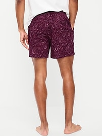 Image number 3 showing, 2-Pack Poplin Pajama Shorts
