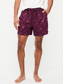Image number 2 showing, 2-Pack Poplin Pajama Shorts