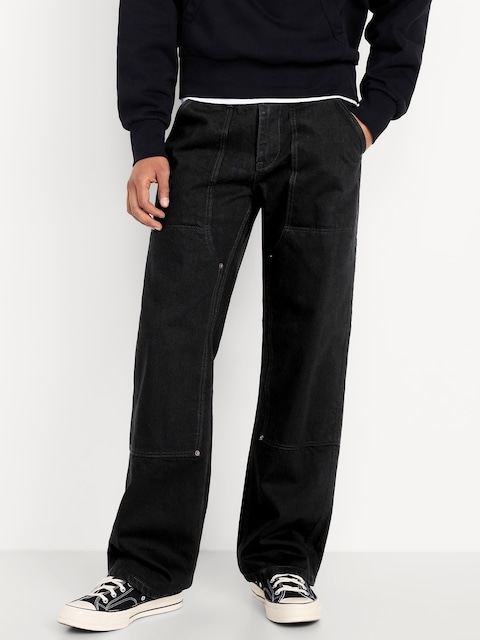 90s Baggy Double-Knee Carpenter Jeans