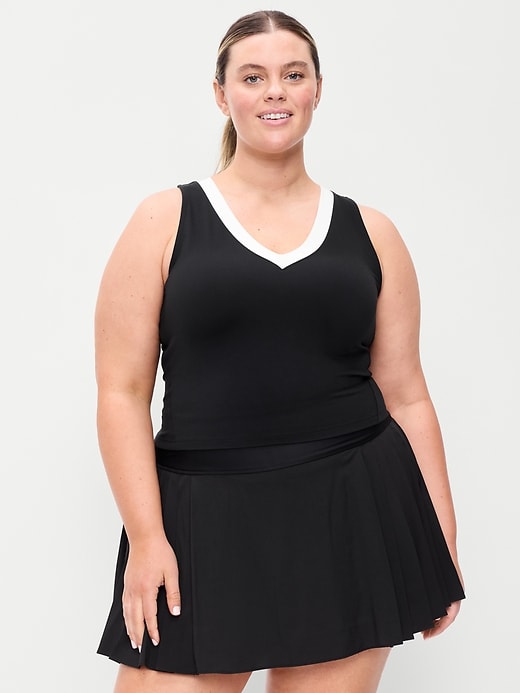 Image number 4 showing, StudioSmooth Cropped Tennis Tank Top