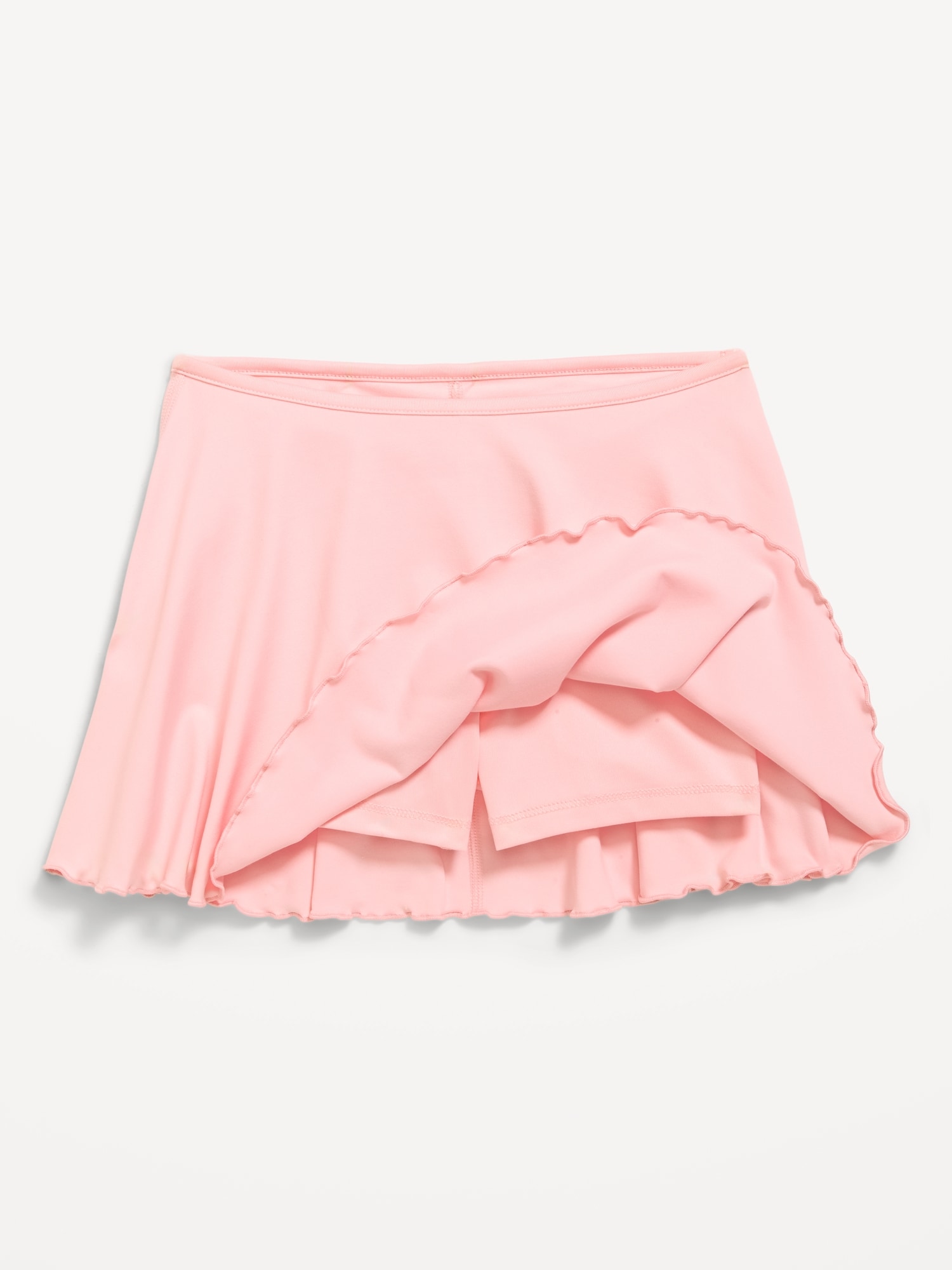 High-Waisted StudioSmooth Ruffled Skort for Girls