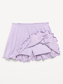 Image number 5 showing, High-Waisted StudioSmooth Ruffled Skort for Girls