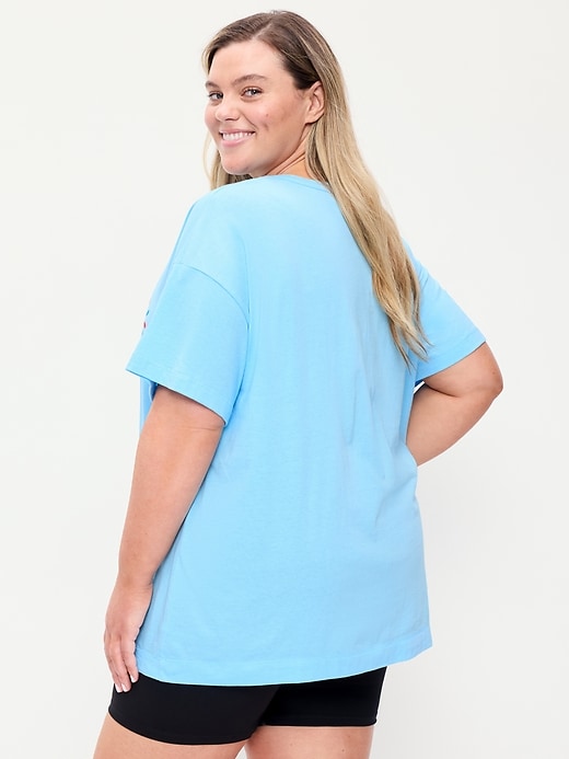 Image number 9 showing, Hello Kitty® Oversized Graphic Tunic T-Shirt