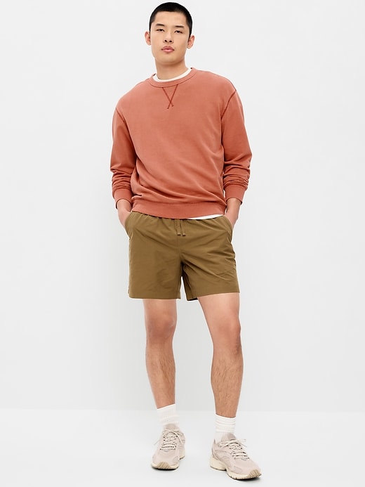 Image number 1 showing, Solid Jogger Shorts -- 5-inch inseam