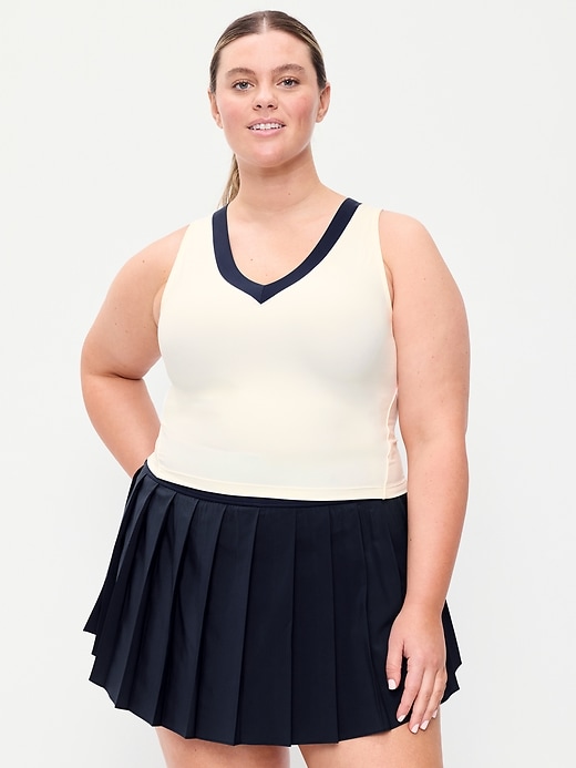 Image number 4 showing, StudioSmooth Cropped Tennis Tank Top
