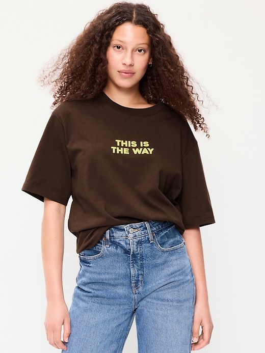 Image number 3 showing, Star Wars™ Heavyweight Garment-Washed T-Shirt for Adults