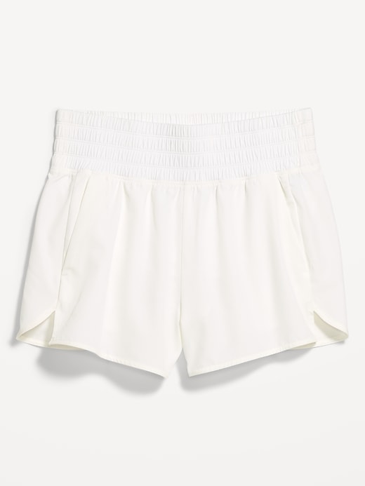 Image number 8 showing, Extra High-Waisted Crinkle Run Shorts -- 3-inch inseam