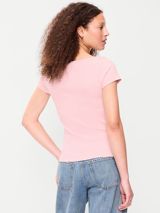 Image number 2 showing, Snug Boatneck T-Shirt