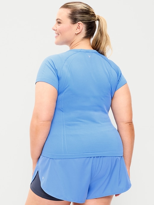 Image number 5 showing, Fluid Seamless Fitted T-Shirt