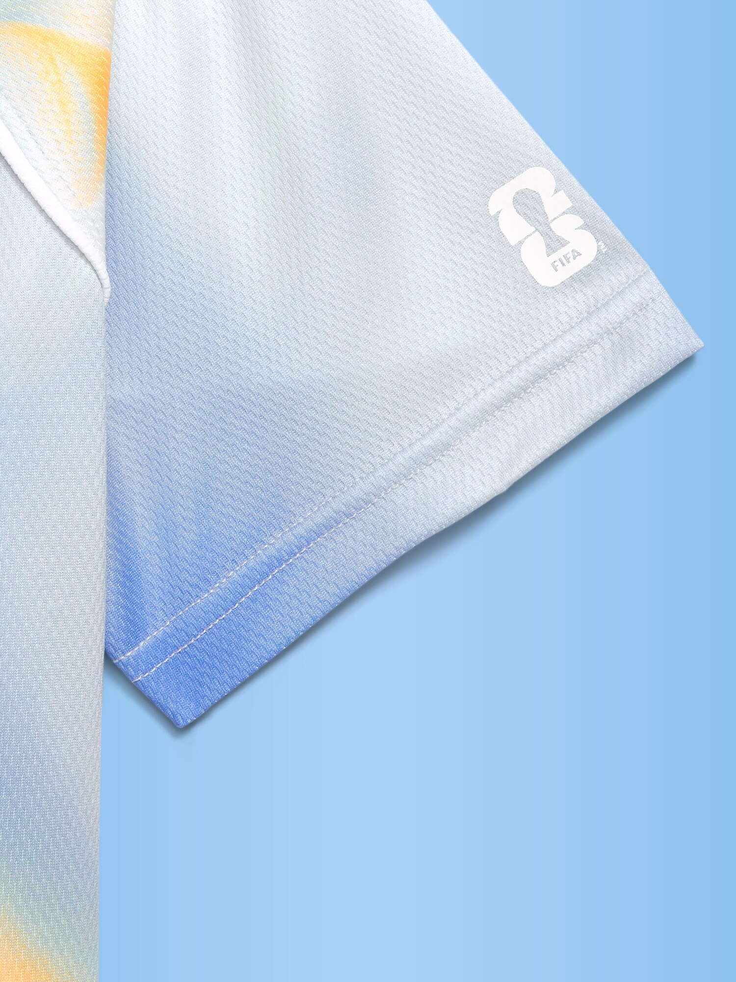 Детская футболка Old Navy FIFA World Cup 26™ Argentina Lifestyle Collared Jersey T-Shirt, цвет: Argentina Tie-Dye — фото 3