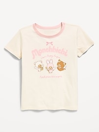 Image number 1 showing, Monchhichi® Graphic T-Shirt for Girls