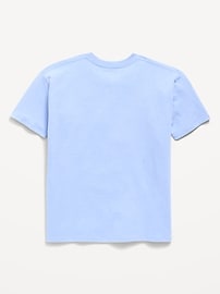 Image number 2 showing, Oversized Short-Sleeve Graphic Tunic T-Shirt for Girls