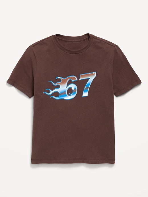 Image number 1 showing, Short-Sleeve Graphic T-Shirt for Boys