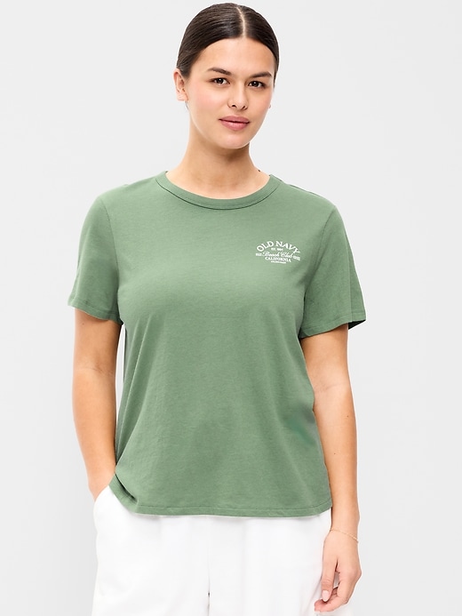 Image number 6 showing, EveryWear Crew-Neck Logo-Graphic T-Shirt