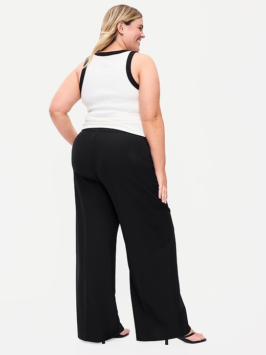 Image number 9 showing, High-Waisted Billie Wide-Leg Trouser