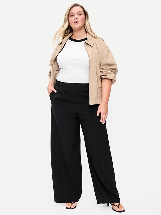 Image number 8 showing, High-Waisted Billie Wide-Leg Trouser
