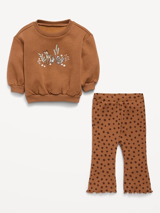 Image number 3 showing, Disney© Bambi Graphic Sweatshirt and Legging Set for Baby