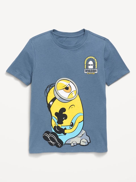 Minions™ Gender-Neutral Graphic T-Shirt for Kids