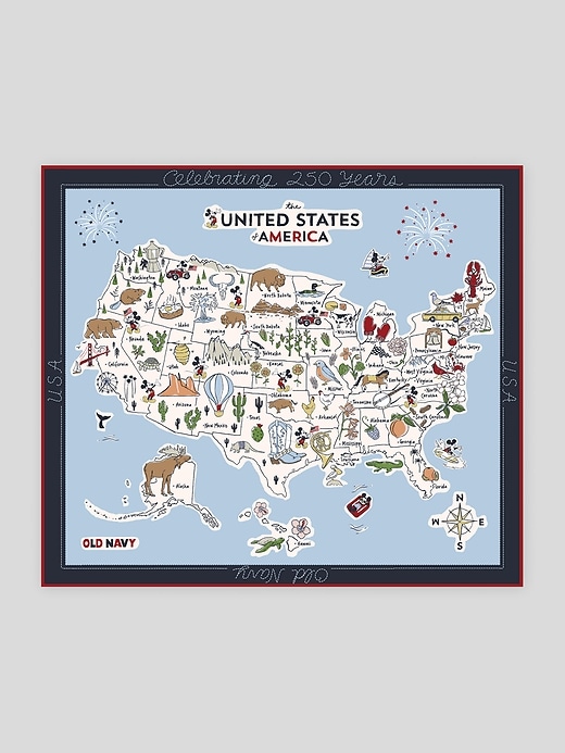 Image number 1 showing, Old Navy x Disney Americana Poster
