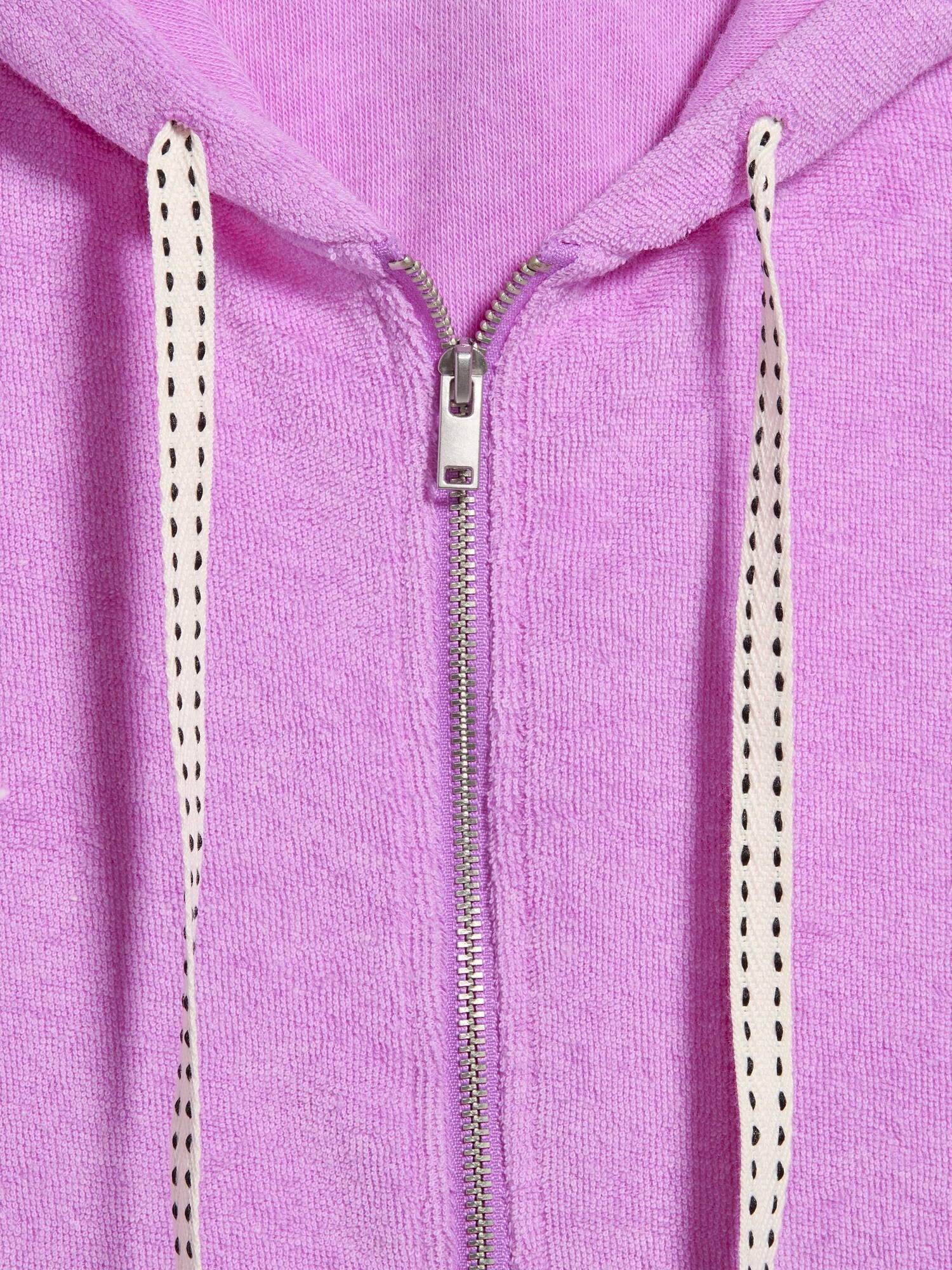 Женское худи Old Navy Terry Cloth Full-Zip, цвет: Орхидея — фото 5