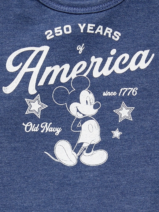 Image number 3 showing, Old Navy x Disney Mickey Mouse Short-Sleeve Unisex Graphic Bodysuit for Baby