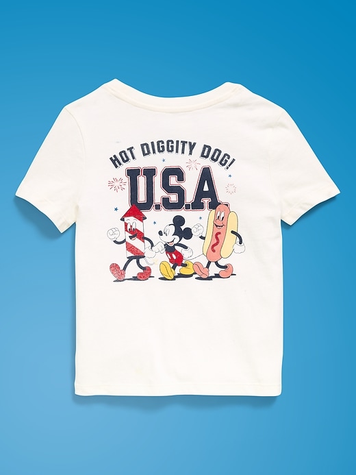 Image number 2 showing, Old Navy x Disney Mickey Mouse Unisex Logo-Graphic T-Shirt for Toddler