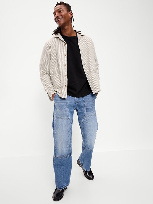 Image number 3 showing, Garment-Dyed Heavyweight Cropped T-Shirt