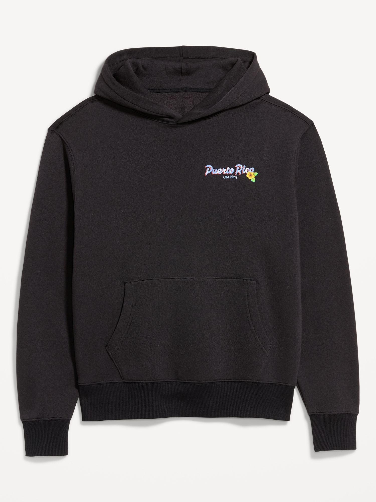 Logo-Graphic Popover Hoodie