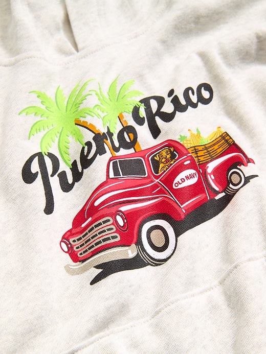 Image number 5 showing, Oversized Pullover Graphic Hoodie Sweatshirt