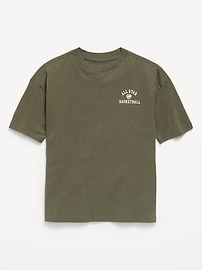 Image number 1 showing, Oversized Short-Sleeve Graphic T-Shirt for Boys