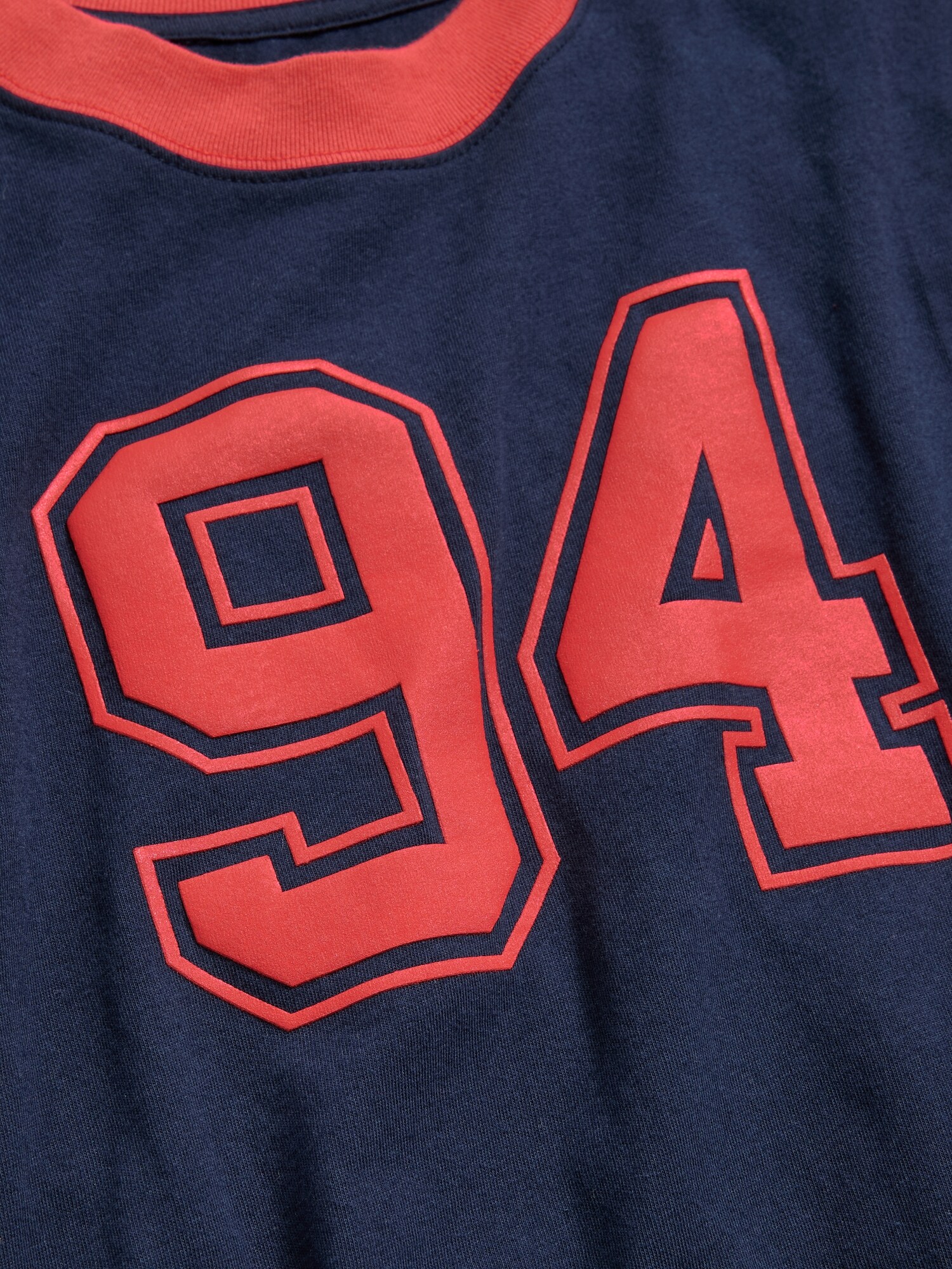 Женская футболка Old Navy EveryWear Long-Sleeve Graphic, цвет: Тёмно-синий — фото 4