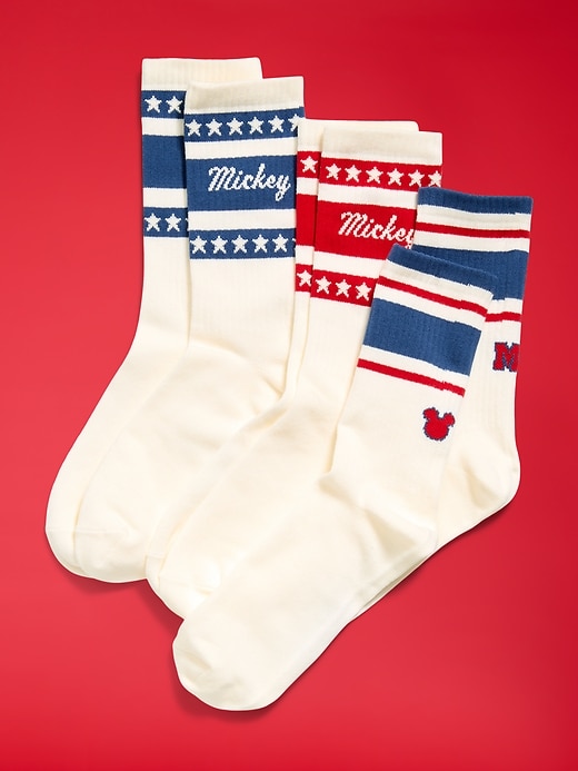 Image number 1 showing, Old Navy x Disney 3-Pack Crew Socks for Men