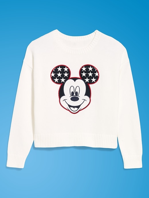 Image number 4 showing, Old Navy x Disney Mickey Mouse Crew-Neck Graphic Sweater for Women