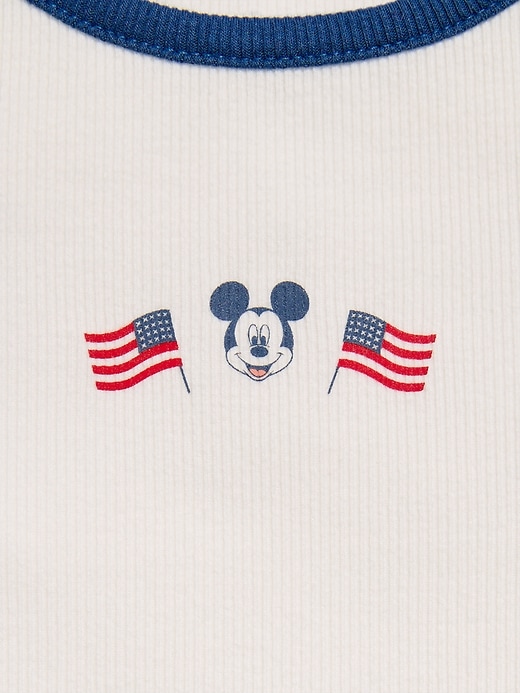 Image number 3 showing, Old Navy x Disney Mickey Mouse Ribbed Tank Top for Toddler Girls