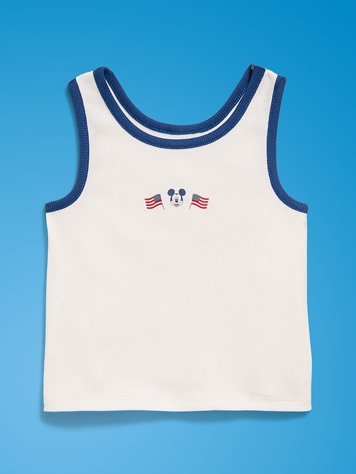 Image number 2 showing, Old Navy x Disney Mickey Mouse Ribbed Tank Top for Toddler Girls