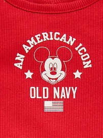 Image number 3 showing, Old Navy x Disney Mickey Mouse Ribbed Tank Top for Toddler Girls