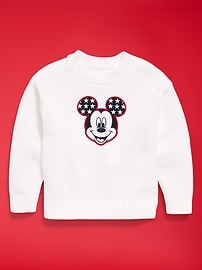Image number 2 showing, Old Navy x Disney Mickey Mouse Sweater for Toddler Girls