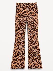 Image number 1 showing, High-Waisted Flared Leggings for Girls
