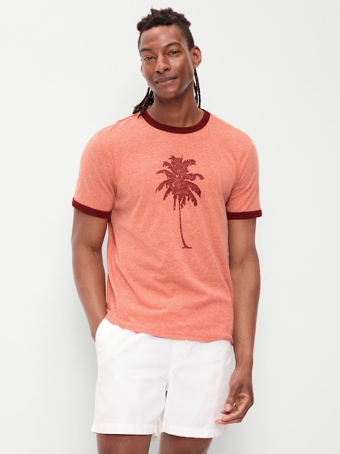 Graphic Ringer T-Shirt