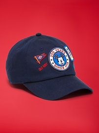 Image number 3 showing, Old Navy x Disney Mickey Mouse Logo-Graphic Baseball Hat for Adults