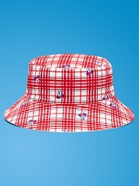 Image number 2 showing, Old Navy x Disney Mickey Mouse Reversible Canvas Bucket Hat for Adults