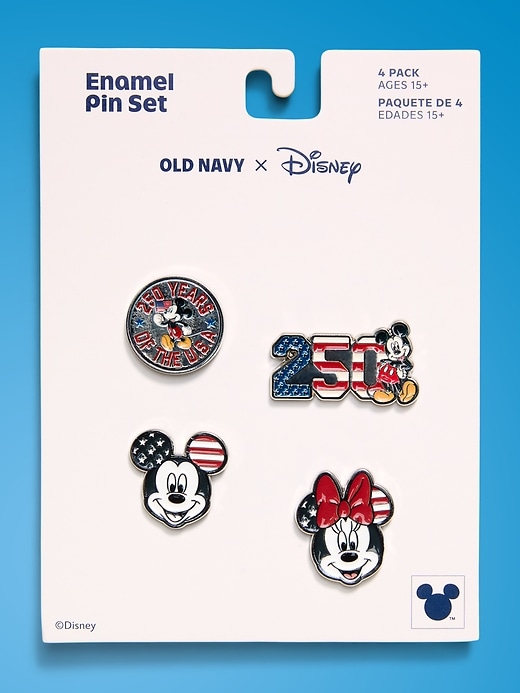 Image number 3 showing, Old Navy x Disney Enamel Pin Set