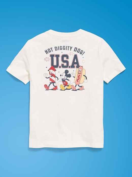 Image number 4 showing, Old Navy x Disney Mickey Mouse Gender-Neutral Graphic T-Shirt for Kids