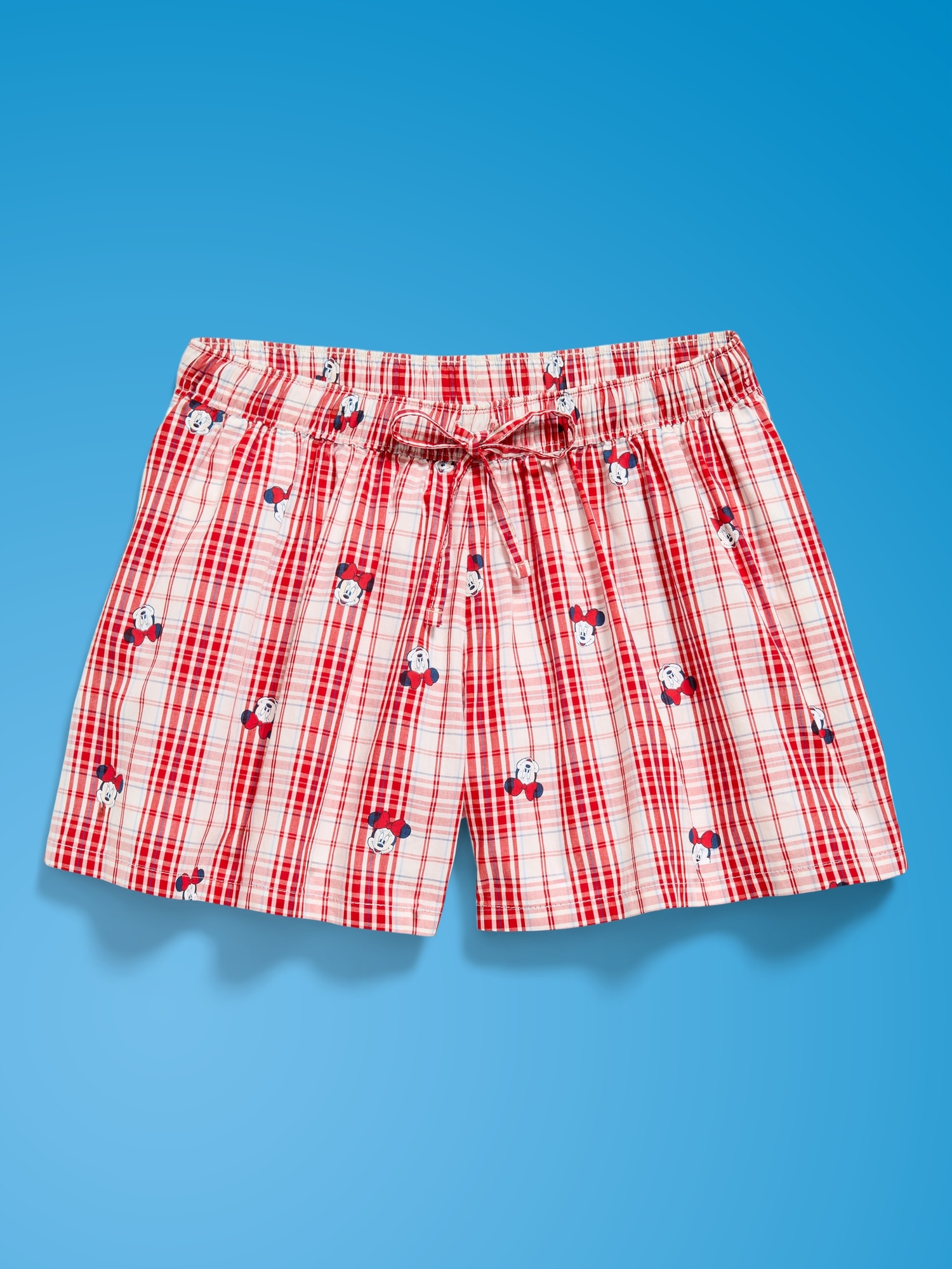 Old Navy x Disney Minnie Mouse High-Waisted Plaid Shorts for Girls