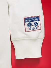 Image number 3 showing, Old Navy x Disney Mickey Mouse Oversized Unisex Crew-Neck Sweatshirt for Toddler