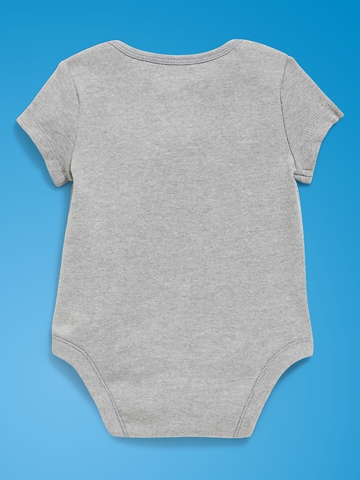 Image number 3 showing, Old Navy x Disney Mickey Mouse Short-Sleeve Unisex Graphic Bodysuit for Baby