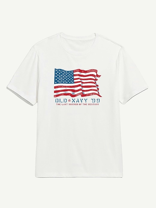 Image number 1 showing, Heritage 1999 Flag Graphic T-Shirt for Men